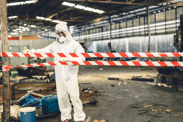 Professional Drug Lab Cleanup technician working in Iola, WI